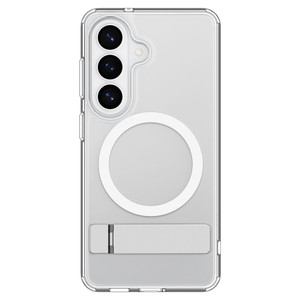 Spigen Ultra Hybrid S MagSafe  Case Samsung Galaxy S26 - Clear Case / White Ring
