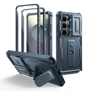 Dexnor Armor Shield MagSafe Case Samsung Galaxy S26 Ultra With Slide Camera Cover - Blue