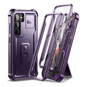 Dexnor Armor Shield Case Samsung Galaxy S21+ Plus With Screen Protector - Purple