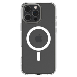 Spigen Ultra Hybrid MagSafe Case iPhone 16 Pro Max - Frost Clear/ White Ring 