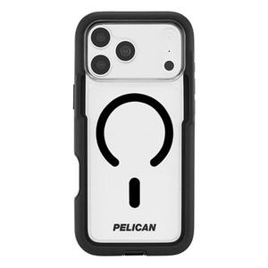 Pelican Voyager MagSafe with Holster Case iPhone 18 Pro/17 Pro - Clear/Black