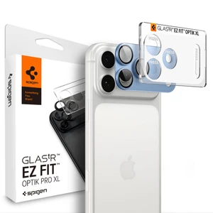Spigen EZ Fit Optik Pro XL Lens Protector iPhone 18 Pro - Light Blue