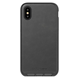 Tech21 Evo Luxe Case iPhone X/Xs - Black leather
