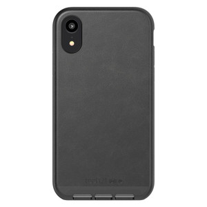 Tech21 Evo Luxe Case iPhone XR - Black leather