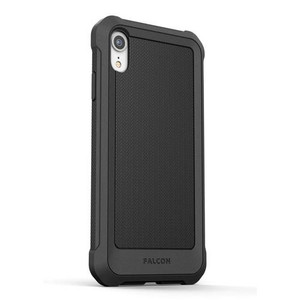 Encased Falcon Case and Tempered Glass Screen Guard iPhone XR - Black Encased Falcon Case and Tempered Glass Screen Guard iPhone XR - Black