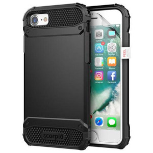 Encased Scorpio R7 Case iPhone 8/7 - Black