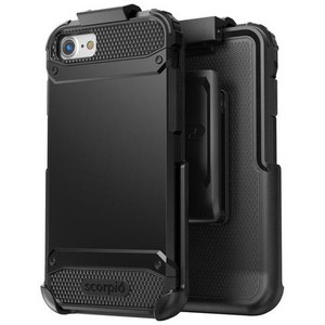 Encased Scorpio R7 Case iPhone 8/7 with Holster - Black