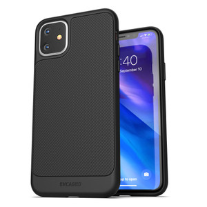 Encased Thin Armor Case iPhone 11 with Anti-Microbial - Black