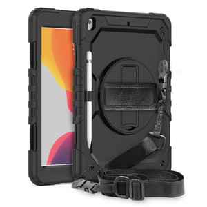 Krakatoo Armor Case iPad 10.2" 7th Gen (2019) with Handstrap - Black