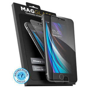 Encased Antimicrobial MagGlass Privacy iPhone SE 2020 Encased Antimicrobial MagGlass Privacy iPhone SE 2020