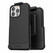 Encased Thin Armor Case iPhone 13 Pro with Belt Clip Holster - Black