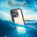 Krakatoo Classic WaterProof Case iPhone 13 Pro - Black/Clear