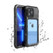 Krakatoo Aluminum Alloy Waterproof Case iPhone 13 Pro - Black