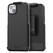 Encased Thin Armor Case iPhone 14 with Belt Clip Holster - Black
