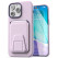 Encased Artura Leather MagSafe Case and Wallet iPhone 14 Pro Max - Lavender