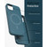 Encased Slimshield Magsafe Case iPhone 14 Pro with Leather Wallet - Blue