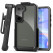 Encased Waterproof Case Samsung Galaxy S23 with Belt Clip Holster - Black