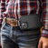 Encased Rebel Case iPhone 15 with Belt Clip Holster - Black
