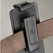 Encased Rebel Case iPhone 15 Pro with Belt Clip Holster - Black