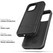 Encased Rebel Case iPhone 15 Pro - Black