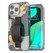 Encased Hand Loop Case iPhone 15 Pro - Blue/Gold Leaf