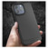 Encased Thin Armor Case iPhone 15 Pro Max with Belt Clip Holster - Black