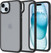 Spigen Ultra Hybrid Crystal Case iPhone 15 - Frost Black