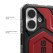 UAG Monarch Pro Case iPhone 16 - Crimson
