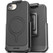 Encased Thin Armor Case iPhone 16e with Belt Clip Holster - Black