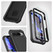 Encased Falcon Case with HD Screen Protector Google Pixel 10 Pro XL - Black