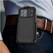 Encased Falcon Shield Case iPhone 17 Pro Max with Belt Clip Holster and Built-In PET Screen Protector - Black