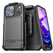 Encased Rebel Case iPhone 17 Pro Max with Belt Clip Holster - Black