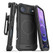 Encased Falcon Shield Case iPhone 17 Air with Belt Clip Holster and Built-In PET Screen Protector - Black