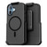 Encased SlimShield Case iPhone 17 with Belt Clip Holster - Black