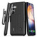 Encased DuraClip Case Samsung Galaxy S26+ Plus with Belt Clip Holster and Kickstand - Black