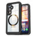 Encased Titan Waterproof Case Samsung Galaxy S26+ Plus with Belt Clip Holster - Clear/Black