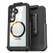 Encased Titan Waterproof Case Samsung Galaxy S26+ Plus with Belt Clip Holster - Clear/Black