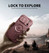 Dexnor Armor Shield MagSafe Case iPhone 17 Pro With Flip Camera Cover - Red