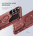 Dexnor Rugged Armor MagSafe Case Samsung Galaxy S26 Ultra With Camera Cover - Red