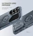 Dexnor Rugged Armor MagSafe Case Samsung Galaxy S26 Ultra With Camera Cover - Blue