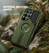 Dexnor Rugged Armor MagSafe Case Samsung Galaxy S25 Ultra With Camera Cover - Green