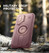 Dexnor Rugged Armor MagSafe Case Samsung Galaxy S25 With Camera Cover - Pink
