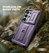 Dexnor Armor Shield Case Samsung Galaxy S25 Ultra With Slide Camera Cover - Purple