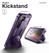 Dexnor Armor Shield Case Samsung Galaxy S23+ Plus With Screen Protector - Purple