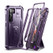 Dexnor Armor Shield Case Samsung Galaxy S22+ Plus With Screen Protector - Purple