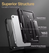 Dexnor Rugged Armor Case iPad A16 11" 11th Gen (2025)/iPad 10.9" 10th Gen - Black