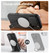 Suritch Flex Armor Case iPhone 17 Pro with Camera Cover and Adjustable Kickstand - Black