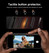 Suritch Flex Armor Case iPhone 17 Pro with Camera Cover and Adjustable Kickstand - Black
