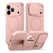 Suritch Flex Armor Case iPhone 17 Pro with Camera Cover and Adjustable Kickstand - Pink