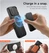 Suritch Flex Armor Case iPhone 17 with Camera Cover and Adjustable Kickstand - Black